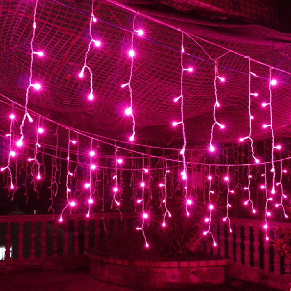 Гирлянда люсис привело Decoracion сказочные огни наружная струна Guirnalda 120 светильник с солнечной батареей Свадебная вечеринка Рождественский садовый декор 2