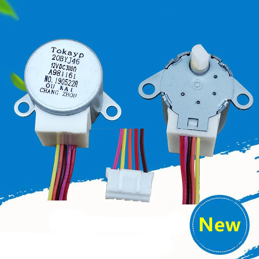 Original para Panasonic Condicionador de ar Swing Leaf Synchronous Swing Vento Motor Deslizante 20byj46 12v dc 100