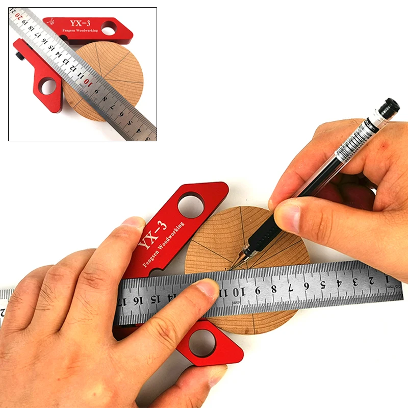 Деревообрабатывающий центр писец 45 градусов угол линии Калибр дерево правили