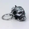 Terminator Skull head Skeleton Keychain men and women fashion keyring 3D Skull Head Movie periphery car key Accessories Hot gift ► Photo 3/6