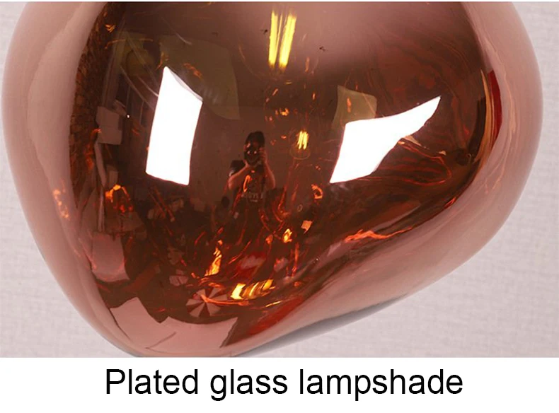 Melt Blown Glass Pendant Light