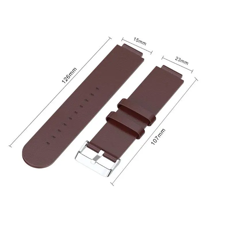 Масло воск из натуральной кожи Quick Release ремешок на руку для Amazfit 2 A1807 умеренной