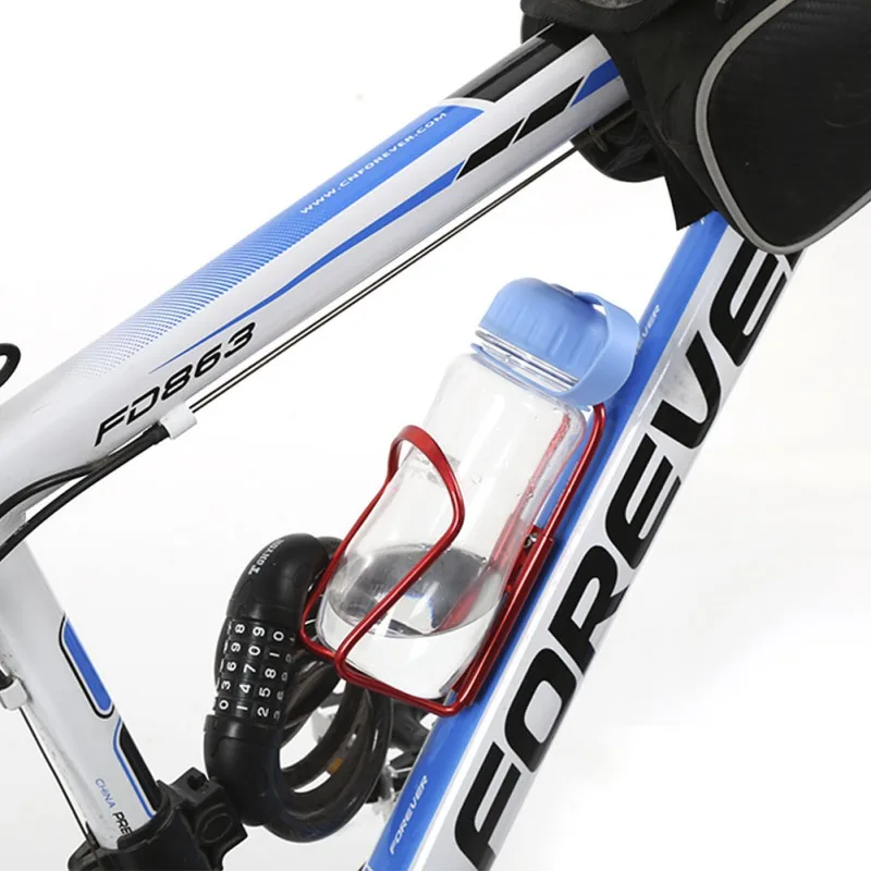 MTB Road Bike Frame Cycling Bike Bicycle Aluminum Drink Water Bottle Bracket Holder Drink Accessories Rack Holder Cages Outdoor