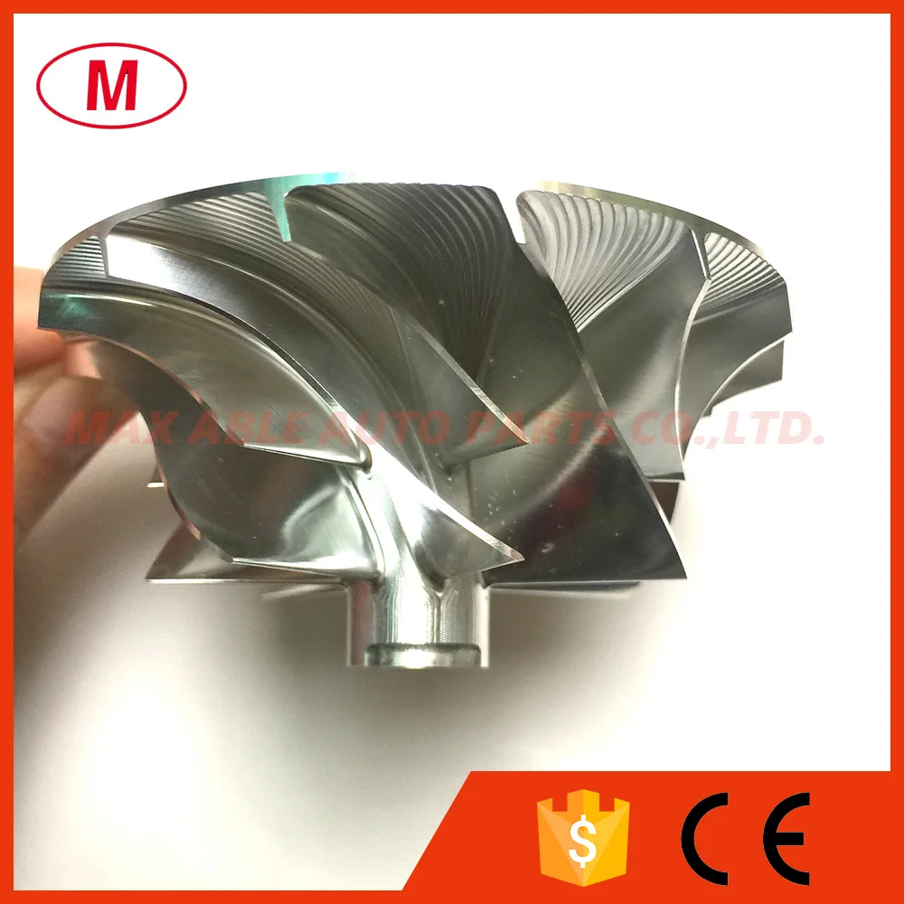 K27 5070-123-2005/2006 54,68/76,69 мм 7+ 7 лопасти турбо заготовка компрессора колеса/Алюминий 2618/фрезерные колеса для 5327-988-7120