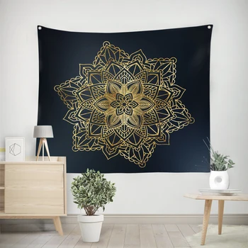 

Indian Mandala Tapestry Psychedelic Hippie Hanging Lace Beach Towel Pad Thin Blanket Yoga Mat Shawl Carpet Home Mat