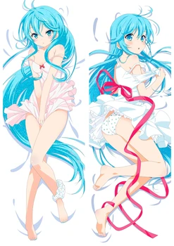

New Japanese Anime Denpa Onna to Seishun Otoko Beding hugging Body pillow case cover Otaku Peach Skin 2way Body Sexy Pillowcase