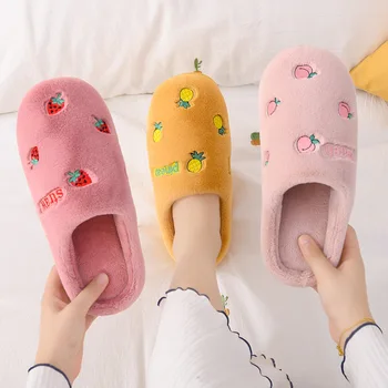 

kids girls home slippers winter/autumn children cotton shoes fashion warming indoor slippers boys velvet shoes soft bottom