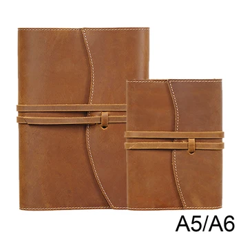 

Livro de diário de couro do vintage livro de esboço original livro diário livro diário 100% couro caderno de viagens de negócios