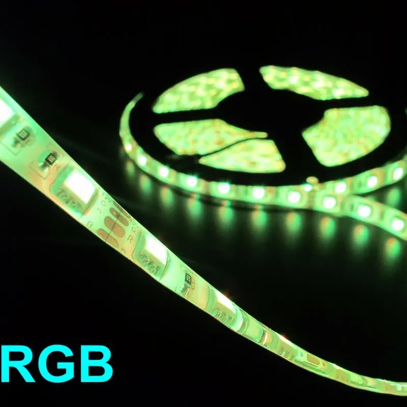 5 м 5050 SMD 60-300LED полосы света лампы водонепроницаемый DC 12V 5lm 72W яркий