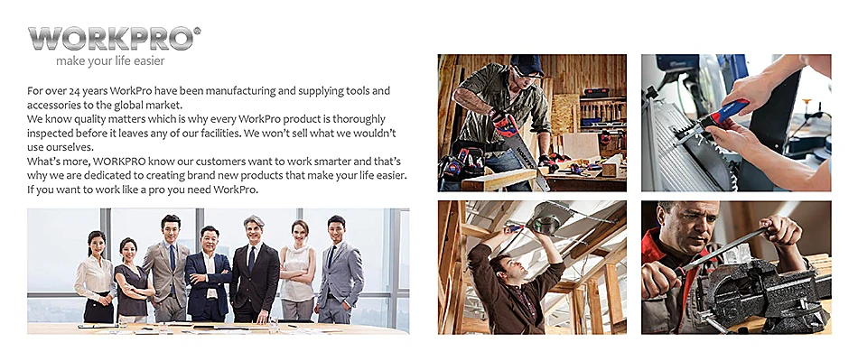 WORKPRO 2 шт. складной универсальный нож набор нож из нержавеющей стали для резки коробки бумаги быстросменный нож