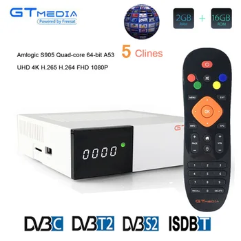 

GTMEDIA GTC Smart TV Box Android 6.0 2GB 16GB S905D 4K H.265 Wifi Netflix Set top Box Media Player Android TV BOX Receptor