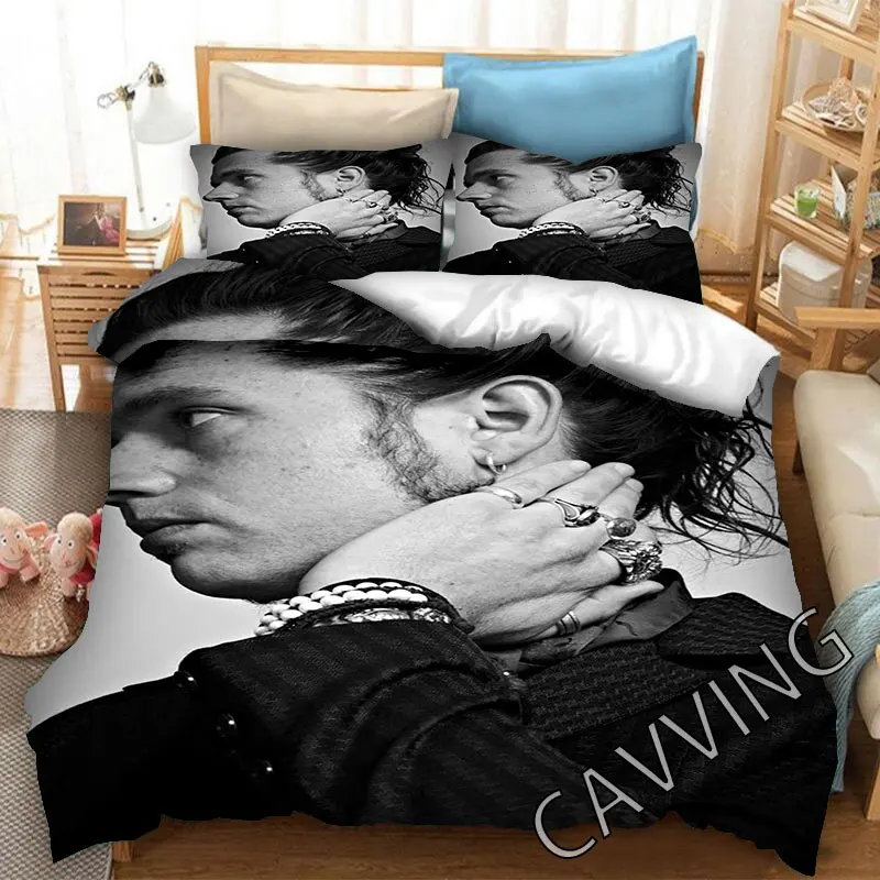 Rival Sons 3D Printed Bedding Set Duvet Covers & Pillow Cases Comforter Quilt Cover (US/EU/AU Sizes) 