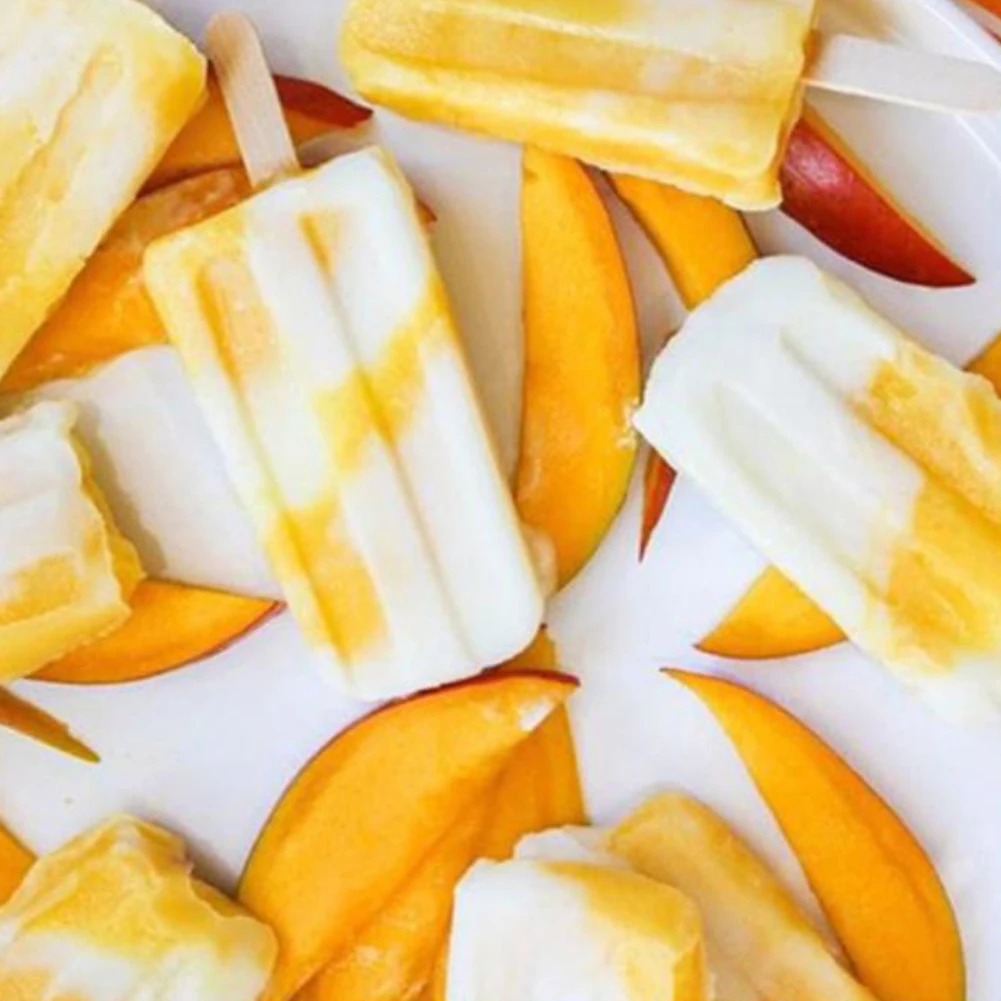 10 сетки летний холодильник DIY Мороженое Плесень силиконовые формы кухонные гаджеты с Деревянными Палочками