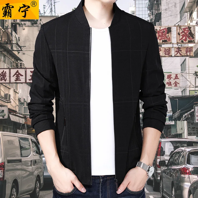 

Autumn New Style Middle-aged MEN'S Coat Daddy Clothes Autumn Clothing Jacket Middle Aged And Elderly People MEN'S Wear Clothes
