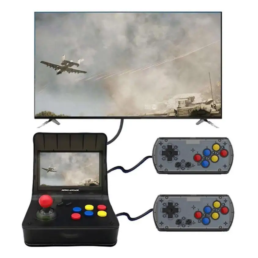 

12 pcs 4.3 Inch 64 bit 3000 Portable Retro Mini Handheld Video Games Console classical Family Game Console Gift RETRO ARCADE
