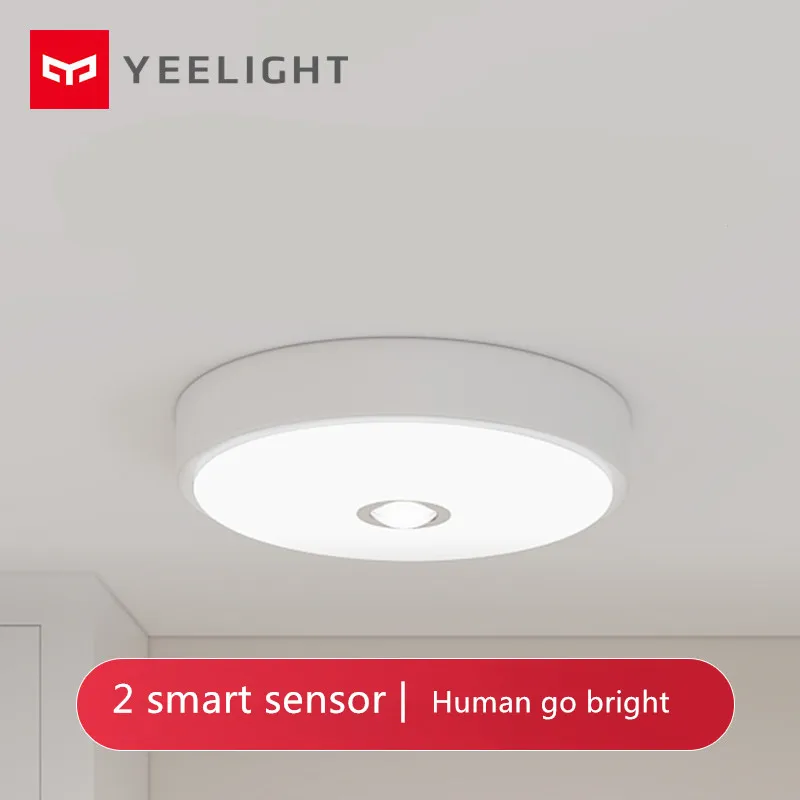  [HOT]Xiaomi Mijia Yeeligh t Sensor Led ceiling Mini Human Body / motion Sensor light mini smart mot