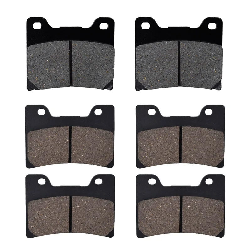 

Motorcycle Front and Rear Brake Pads for YAMAHA FZR1000 FZR 1000 Genesis FJ1200 FJ 1200 V-Max Vmax 1200 TDM850 TRX850 FA160 FA88