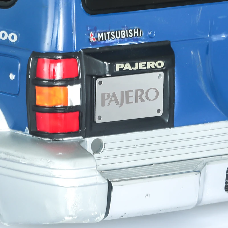 Радиоуправляемый автомобиль Tamiya 1/10 cc01 Pajero ISUZU металлический дисплей номерной
