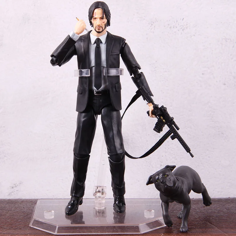 MAFEX 085 John Wick Chapter 2 ПВХ фигурка Коллекционная модель игрушки подарок кукла