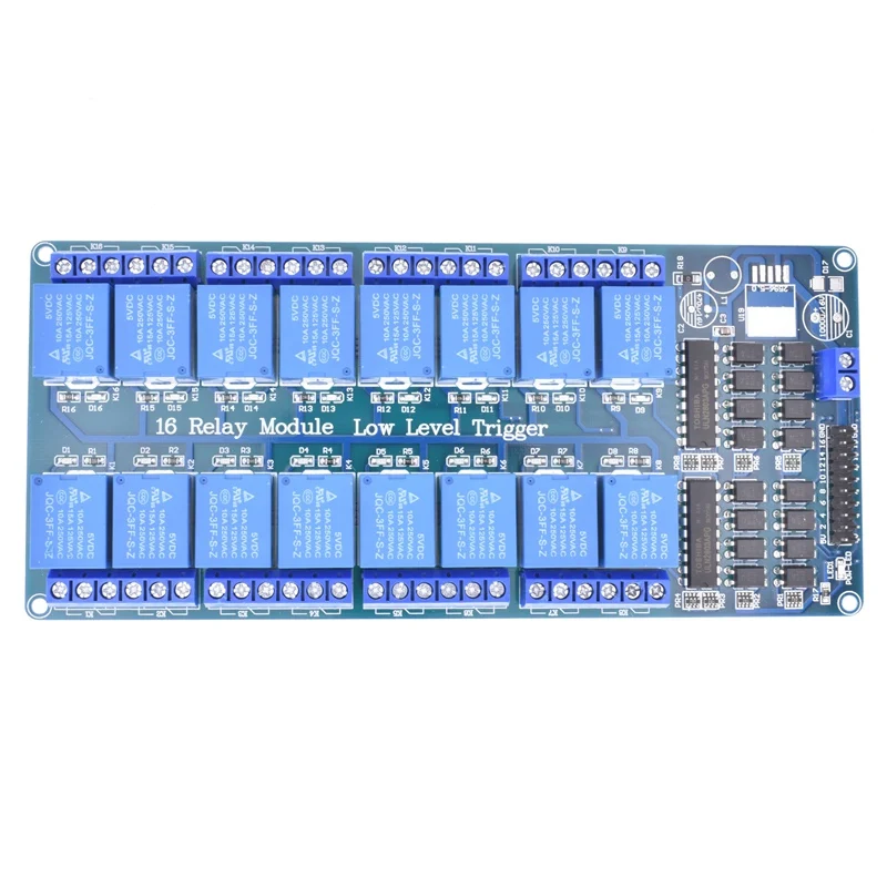 5V 1 4 8 16 Channel Relay Module Optocoupler Isolation Control Board | Электронные компоненты и принадлежности
