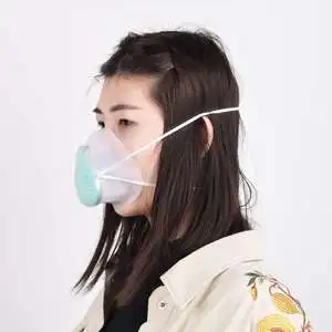 

New Design PM 2.5 Coronavirus Surgical N95 Respirator Reusable Self-suction Filtering Respirator Protection Face Dust Mask N95