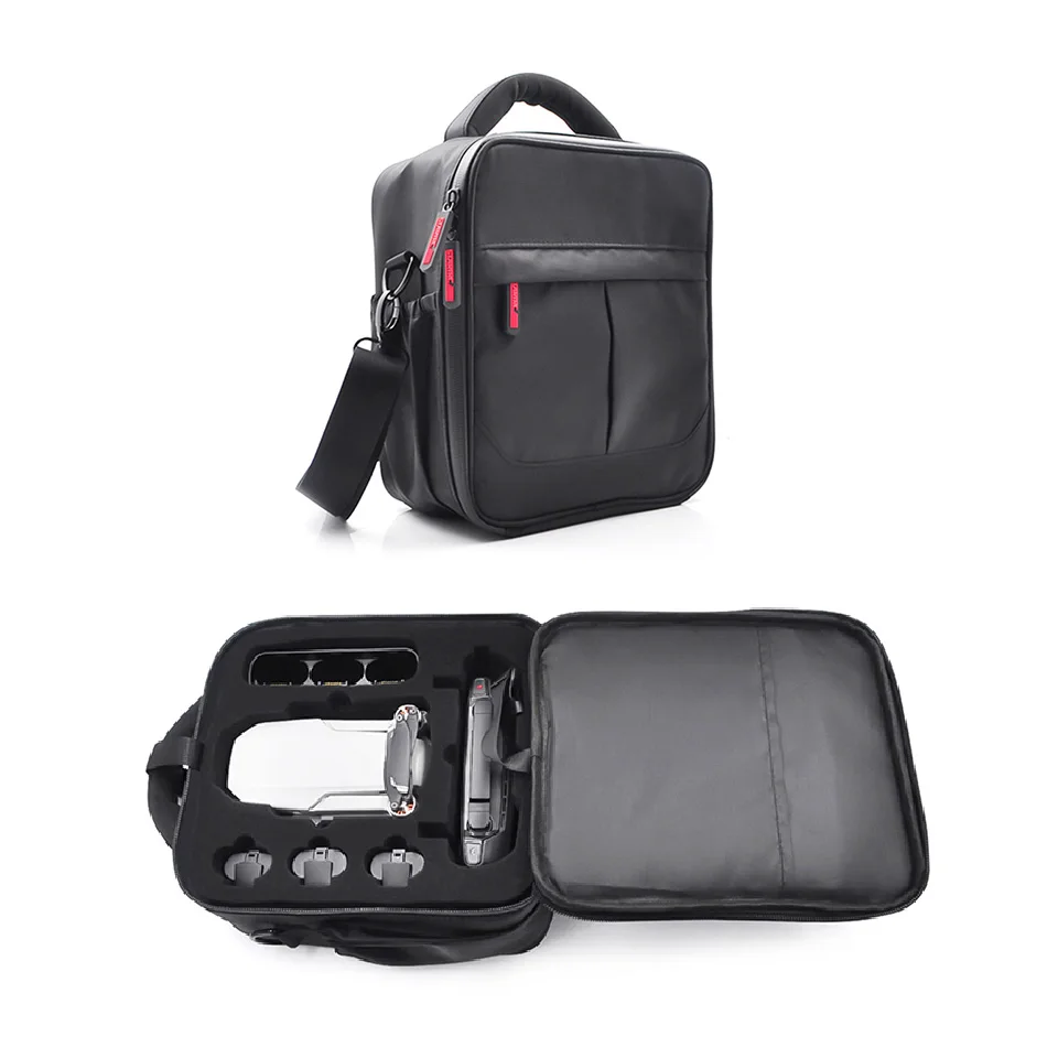 DJI Mavic мини сумка для хранения дорожный Чехол для переноски противоударный наплечный мешок для DJI MAVIC Mini Drone MT1SS5 Fly больше комбо - Цвет: Black shoulder bag