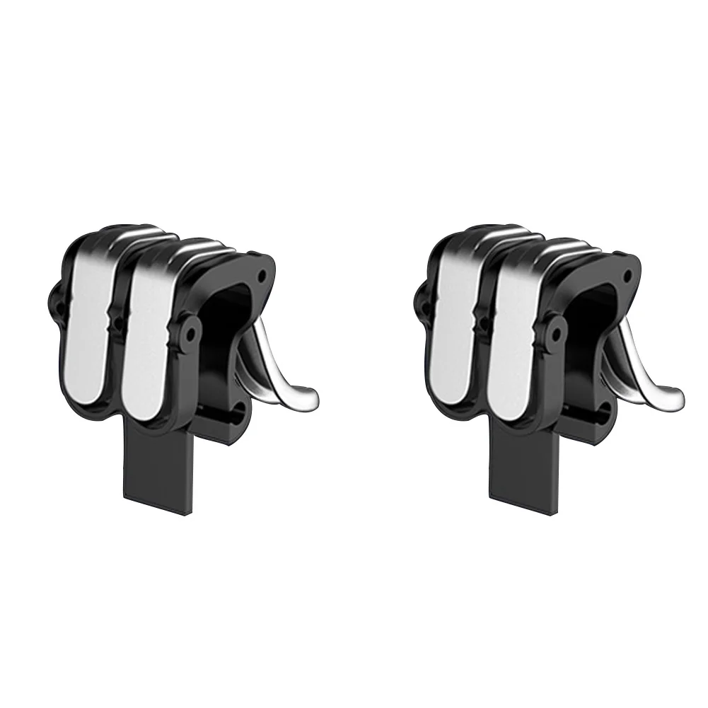 

W6 1 Pair Handle Assist Trigger Mobile Phone Shoot Button Grip Fire Game Pad Controller