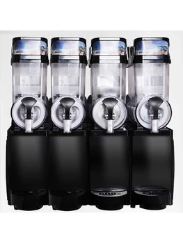 

Summer hot sale commercial hot snow melting ice maker dual-use four-cylinder ice maker