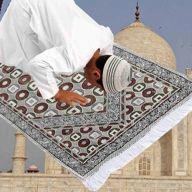 tapis priere islam tapis de salon musulman turc personnalisé de luxe pour  hommes et femmes à
