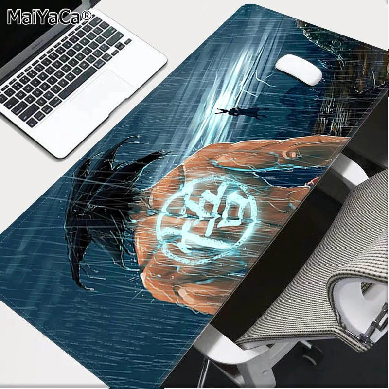 Lock Edge 30x80cm Maiya Cool New Dragon Ball Z индивидуальные коврики для мышки ноутбук коврик для мышки в стиле аниме большой коврик для мыши клавиатуры коврик - Цвет: Lock Edge 30x80cm
