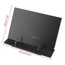 Новая подставка для книг настольная подставка для чтения с 7 регулируемыми желобками для книг