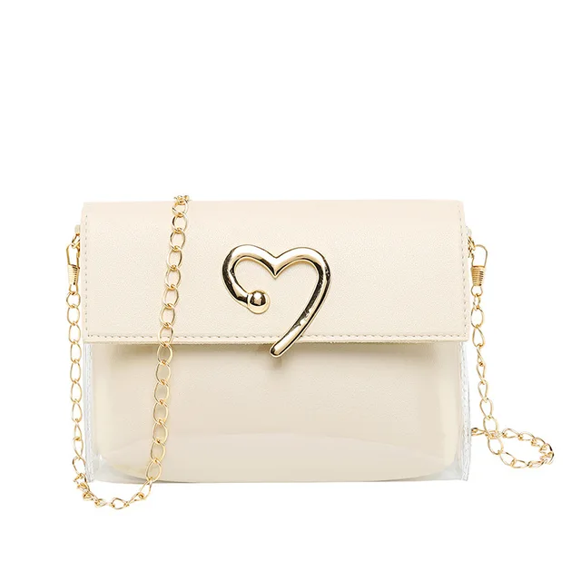 Girls Crossbody Bags Love Heart Shaped Transparent Shoulder Bags Women  Satchel Bags Messenger Bag Ladies Hobo Shopping Bag - AliExpress