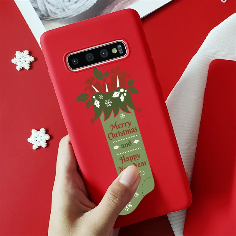 ТПУ Матовый Веселый Рождественский Олень чехол для samsung Galaxy J4 J6 J8 A6 плюс A7 A8 A9 J2 J3 J5 J7 Prime A3 A5 A7 крышка - Цвет: sdchangw