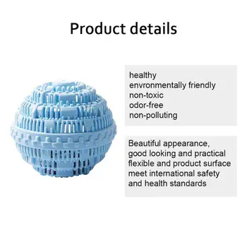 

2020 HOT Functional Eco Magic Laundry Ball Orb No Detergent Wash Wizard Style Washing Machine Practical Laundry Products