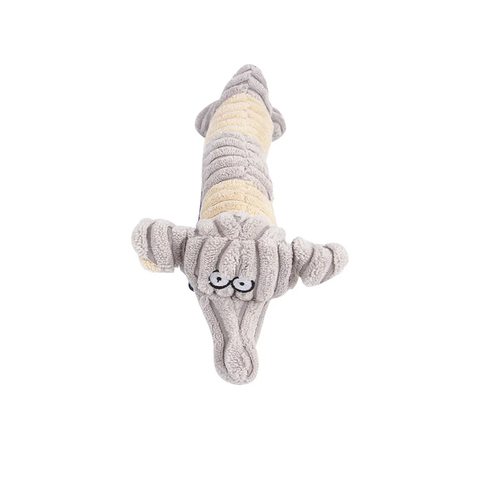 Серый Собака chamsgend игрушки для домашних животных, кошек и других животных, пищалка звук игрушка для собак кошек пережевывать игрушка продукция для домашних животных, партиями по para нашивками perros - Цвет: Серый