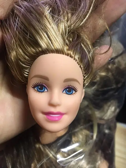Coleção rara cabeça de boneca 1/6 fr cabeças de boneca pepburn maquiagem  cabeça qualidade boneca cabeça menina vestir diy brinquedo peças -  AliExpress
