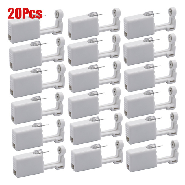 Ear Piercing Gun Kit Disposable Disinfect Safety Earring Piercer Machine Studs Nose CLip Body Jewelry Piercing Tool