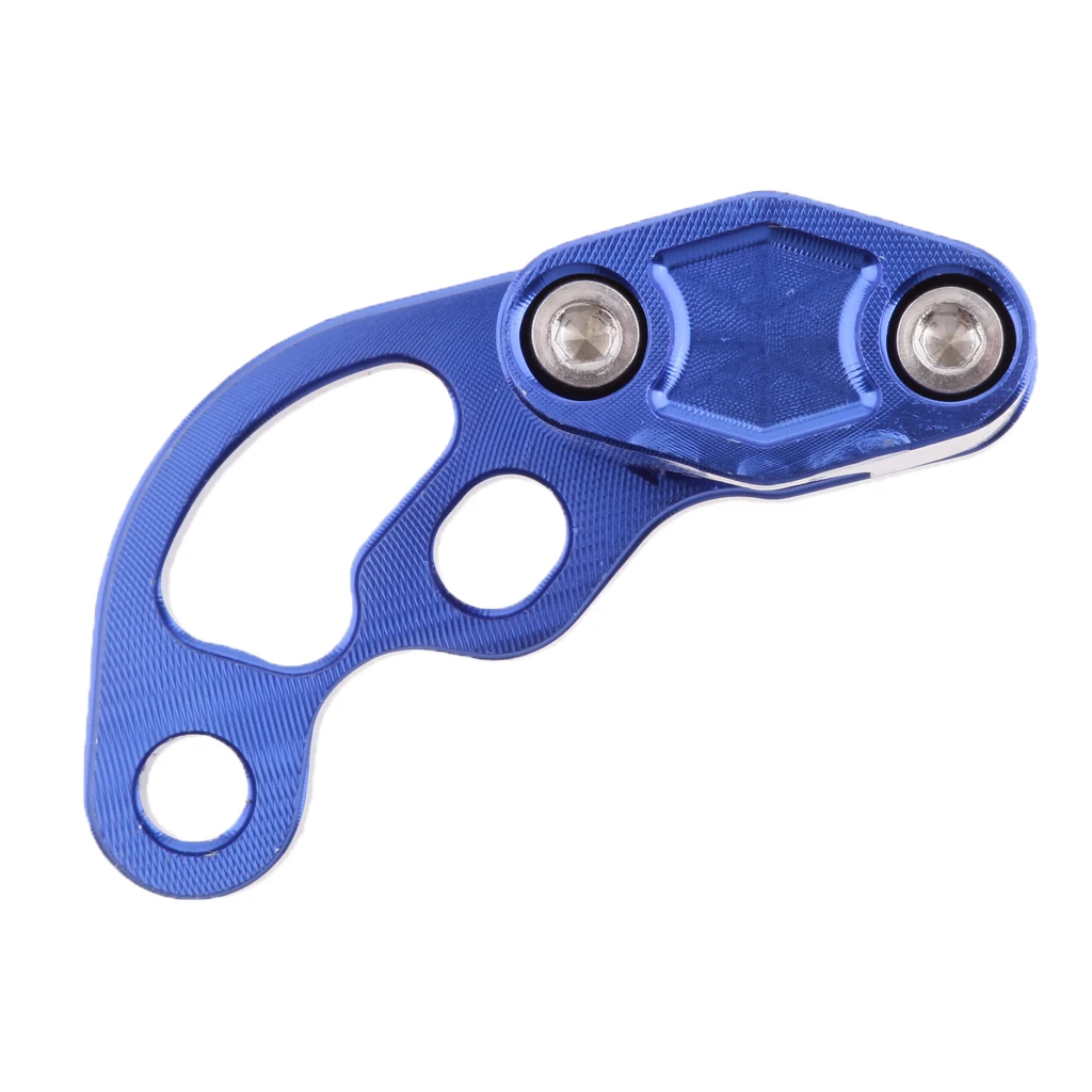 CNC Aluminum Clutch Cable Holder Clamp with Mounting Screw for Honda CB650F 2017-2018, Blue+Black