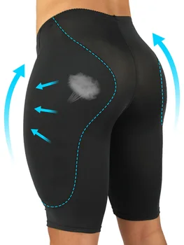 

Men's butt lifting shaping Underwear Padded Men Briefs Bulge Enhancing Gay Underwear Front + hip Double Removable Push Up Cup