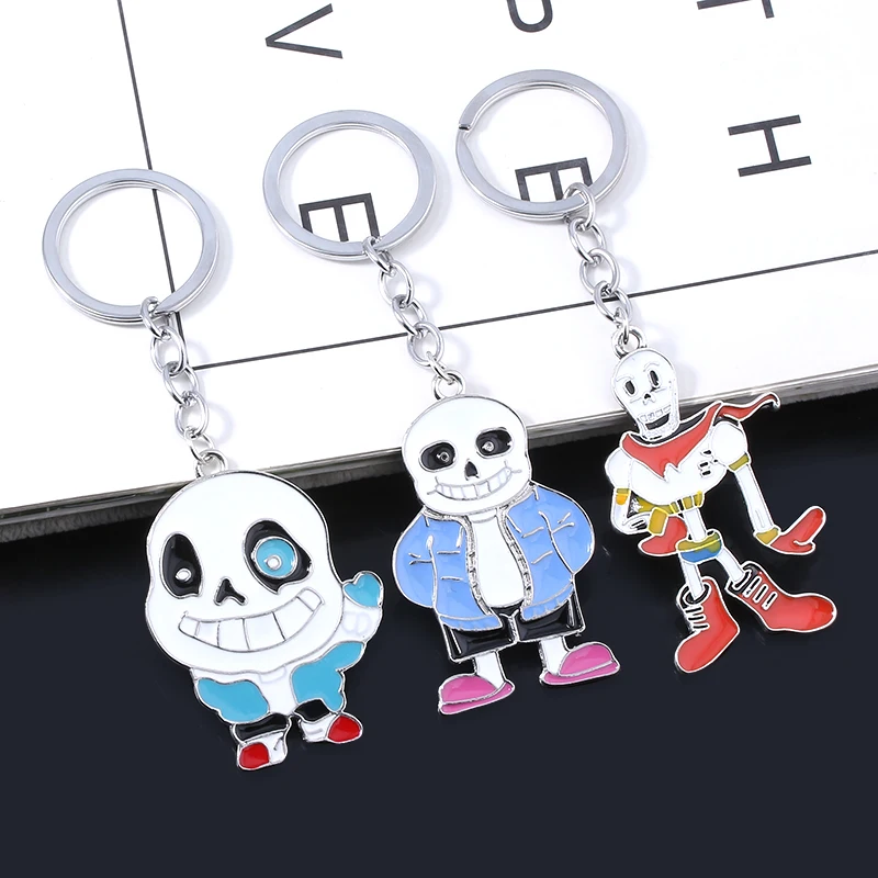 Лидер продаж брелки в виде игры Undertale скелет папирус Симпатичная Фигурка