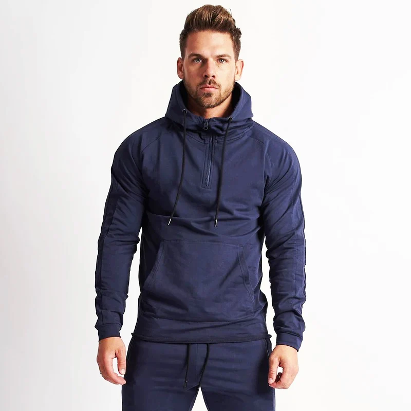 2021 Men's Running Gym Winter Casual Jogging Sets Training Suit Sports Tracksuit Workout Compression Sportswear Fitness Clothing men's loungewear sets Men's Sets