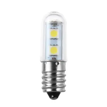 

AC 220V E14 1W 7 LED 5050 SMD Pure/Warm White Refrigerator Light Bulb Lamp SY