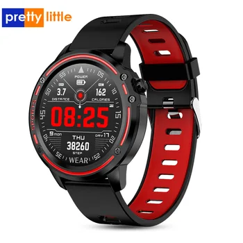 

L8 ECG PPG Smart Watch Men Android TFT Color Screen IP68 Waterproof Fitness Tracker Heart Rate Monitor Blood Pressure Smartwatch