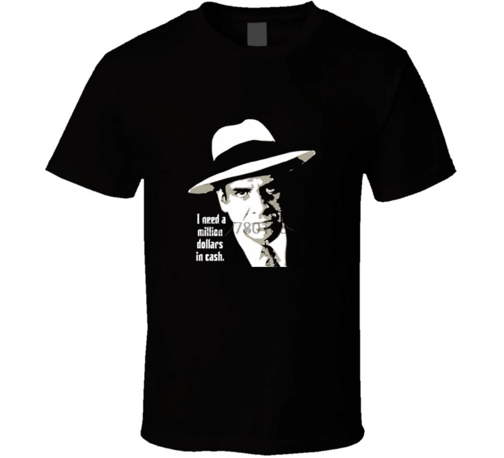 

100% Cotton Tops Tee Short Sleeve Virgil Sollozza Turk Godfather Gangster Movie Fan T Shirt Personalised T Shirts
