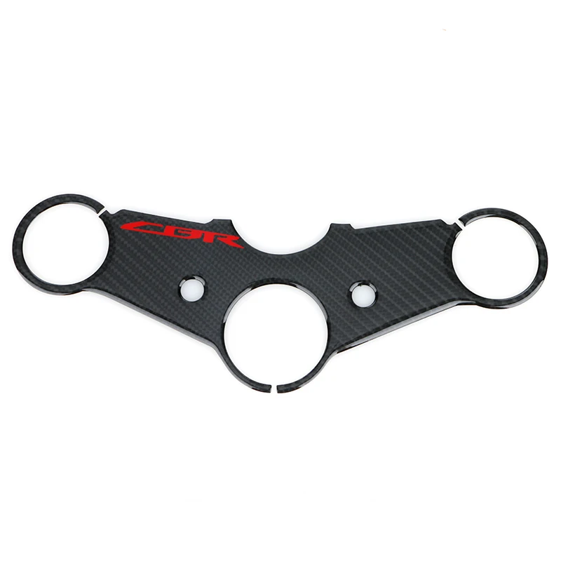 Для Honda CBR600RR F5 2007- CBR600 RRTriple верхний зажим передняя хомут протектор мотоцикла Наклейка колодки аксессуары