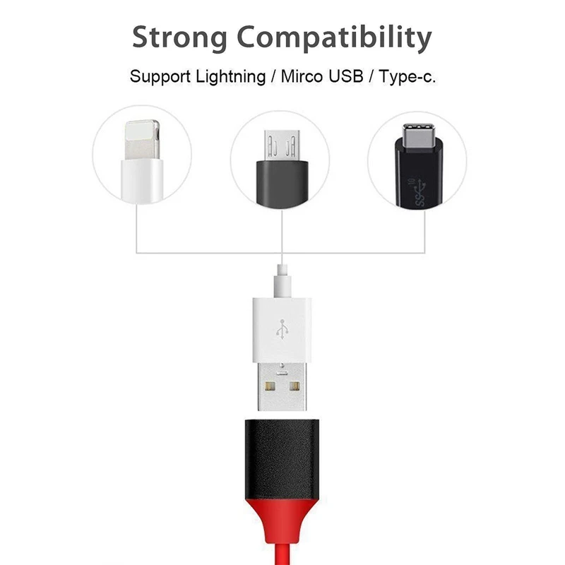 Usb Type C для Apple интерфейс к Hdmi с зарядным кабелем Samsung Galaxy S9 Plus Iphone|Кабели VGA| |