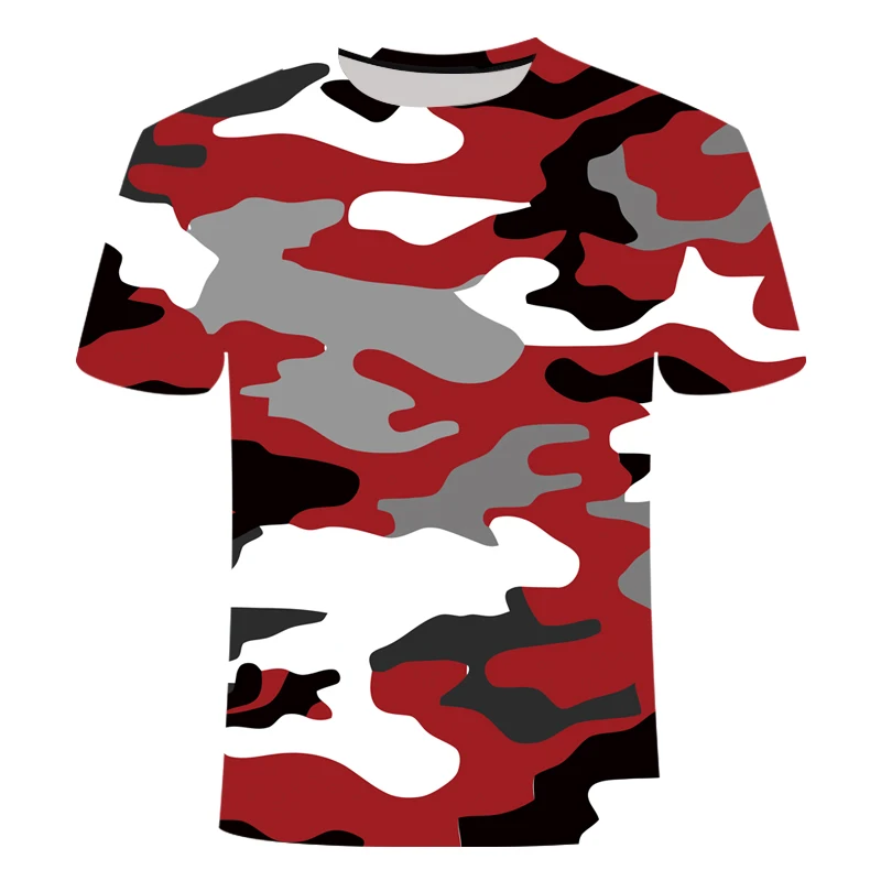 2019 Newest Summer Style Fashion Print Short sleeved Tees Men Ultra-clear camouflage colorful Printing 3D T shirt 2019 Newest Summer Style Fashion Print Short sleeved Tees Men Ultra-clear camouflage colorful Printing 3D T shirt