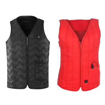 

Heated Vest USB Rechargeable Vest Temperature Adjustable Electric Warm Clothe for Men Women Washable