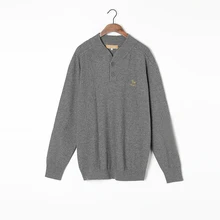 ^#Cheap 100%Cashmere Sweater Men Natural Fabric High Quality Embroidery Winter Pullover Grey V-neck Pure Cashmere Sweaters Man ^#Cheap 100%Cashmere Sweater Men Natural Fabric High Quality Embroidery Winter Pullover Grey V-neck Pure Cashmere Sweaters Man