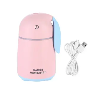 

DC 5V USB Mini Water Mist Diffuser Ultrasonic Air Humidifier Creative Cartoon Rabbit Car Atomizer Air Purifier